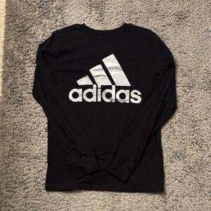 Youth Adidas Long Sleeve Tee